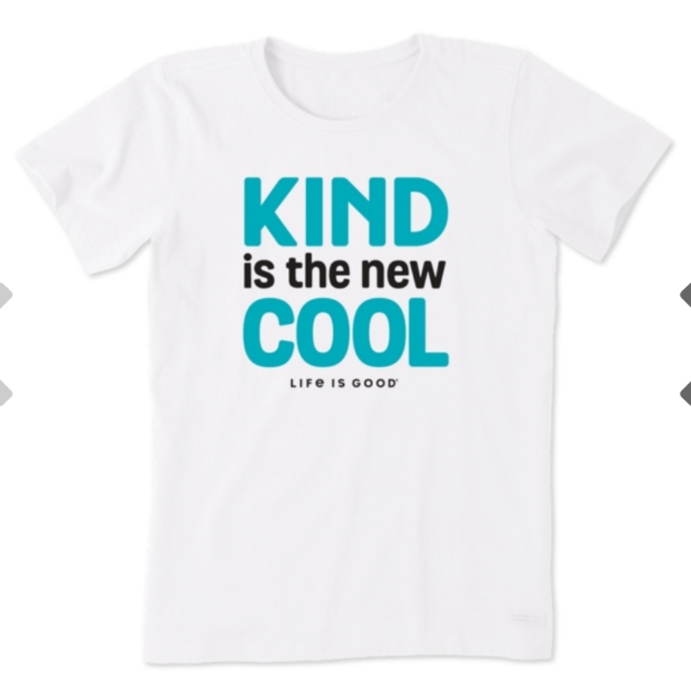 Women's Kind Is The New Cool Crusher Tee NWT